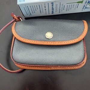 Brown wrist wallet
